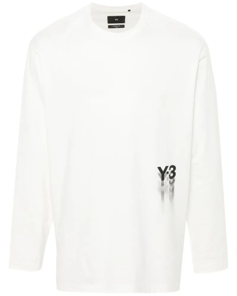 Y-3 GFX T-Shirt mit Logo-Print Nude