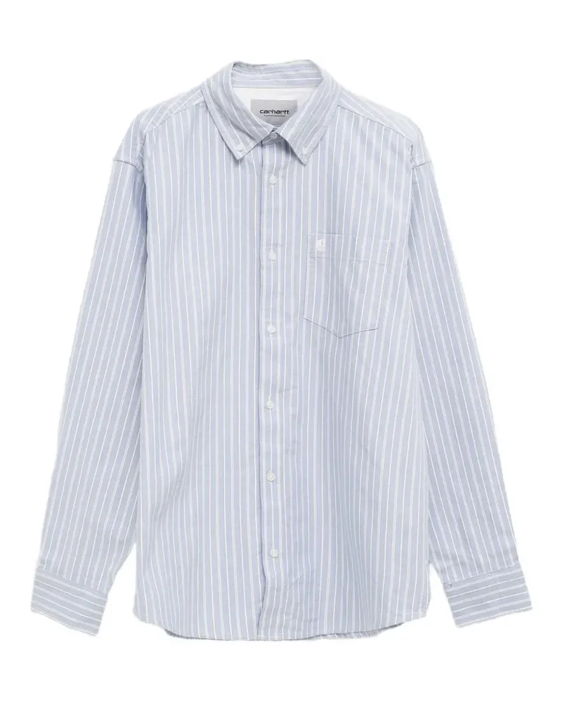 Carhartt WIP Kanan stripe shirt - Blau Blau
