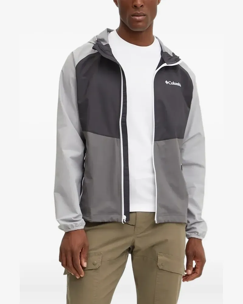 Columbia Sportswear Company Kapuzenjacke in Colour-Block-Optik - Grau Grau