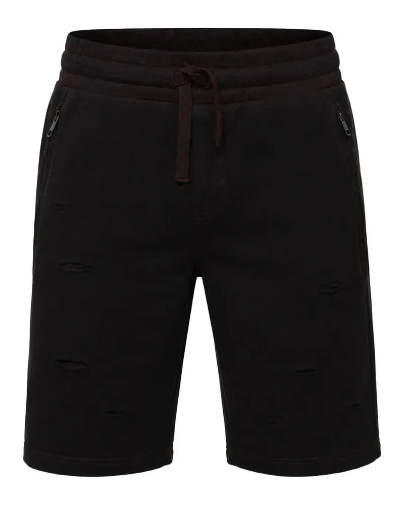 Dolce & Gabbana Distressed-Shorts mit Kordelzug - Braun Braun