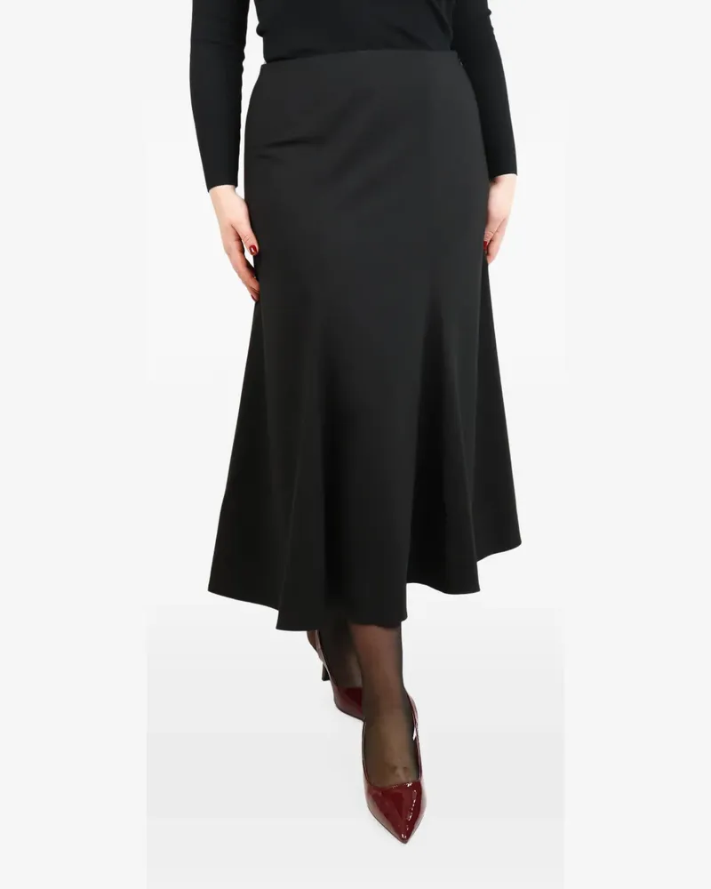 Co panelled midi skirt - Schwarz Schwarz