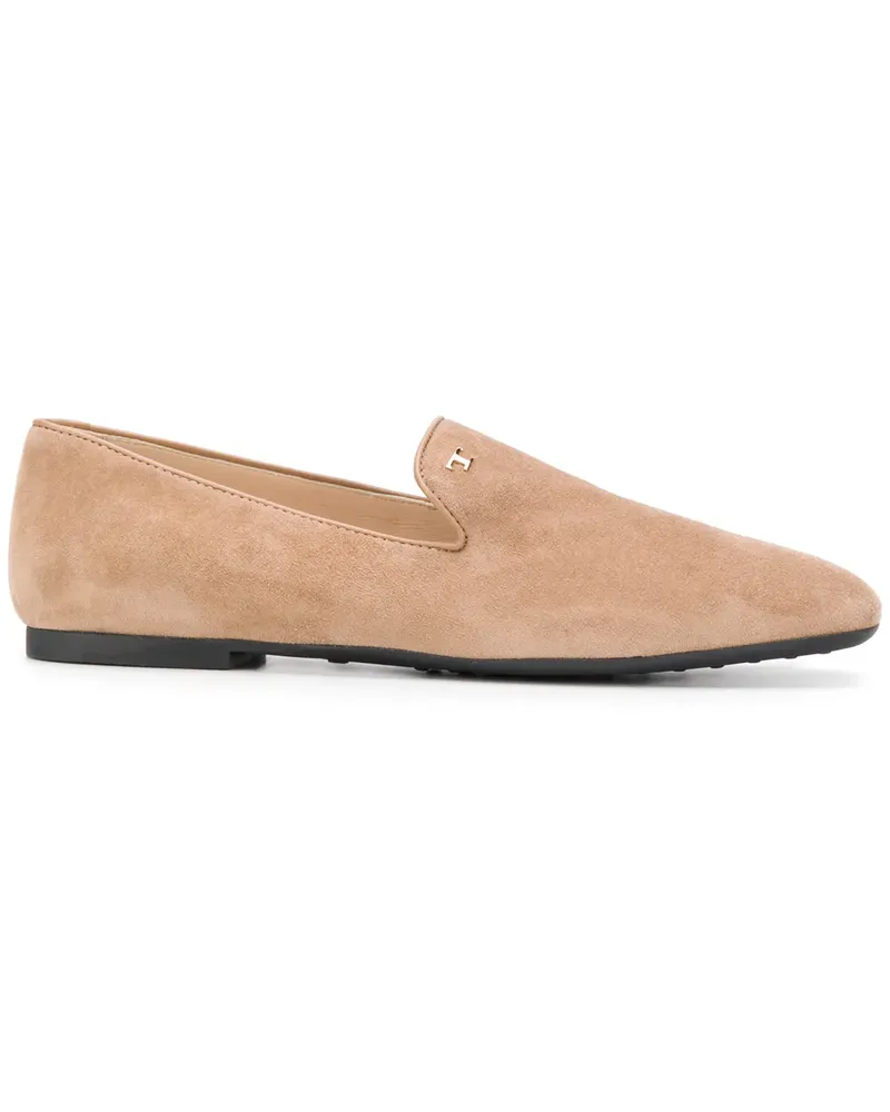 TOD'S Loafer mit mandelförmiger Kappe - Nude Nude