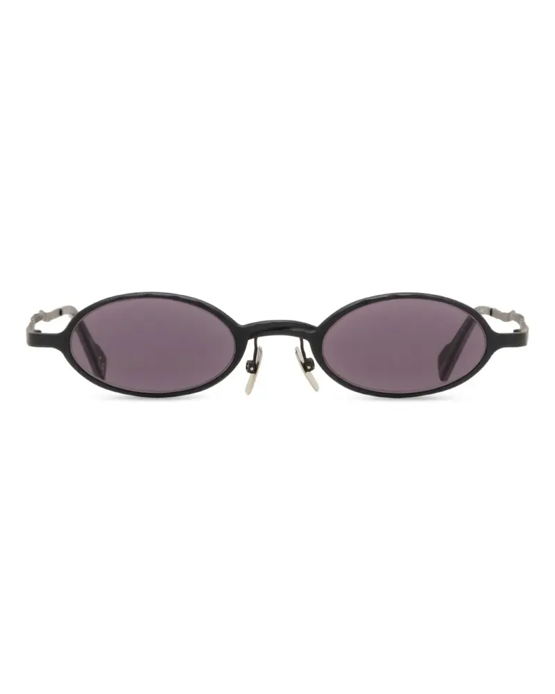 KUBORAUM oval-frame sunglasses - Schwarz Schwarz
