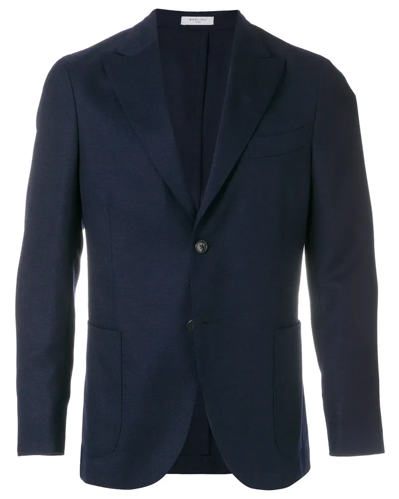 Boglioli slim-fit blazer - Blau Blau
