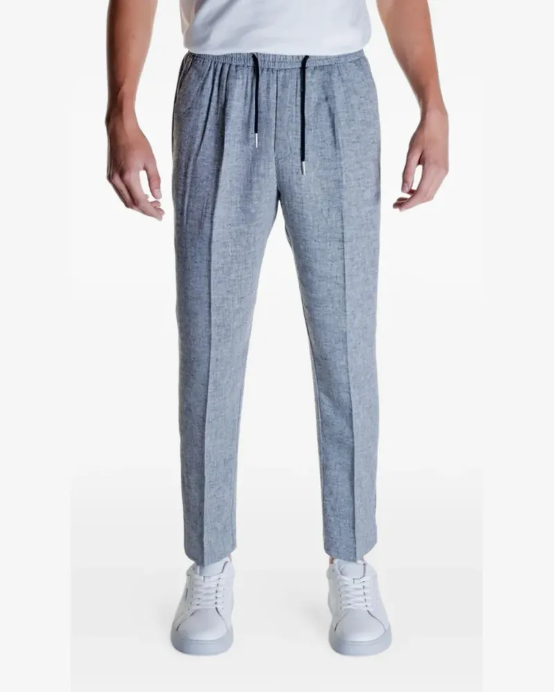 Antony Morato drawstring straight-leg chino trousers - Grau Grau