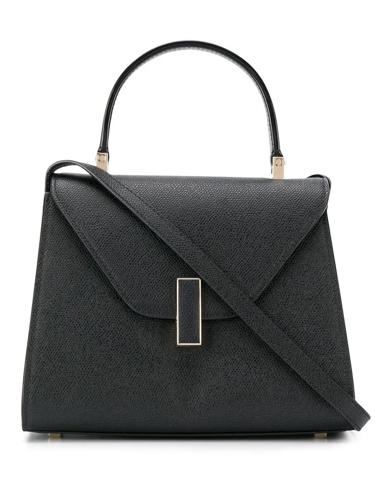 Valextra Kleine 'Iside' Handtasche - Schwarz Schwarz