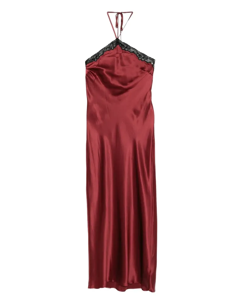 Reformation Aara Kleid - Rot Rot