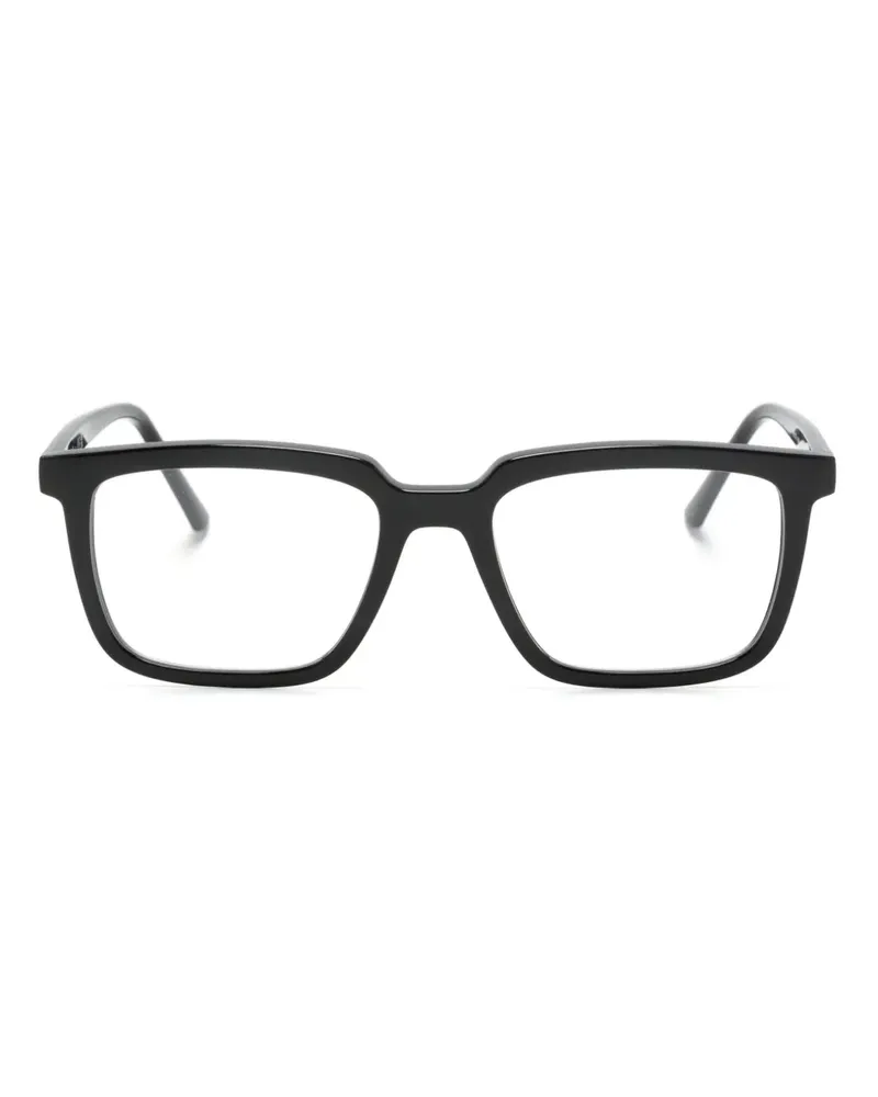 Ray Ban Alain Brille mit eckigem Gestell - Schwarz Schwarz