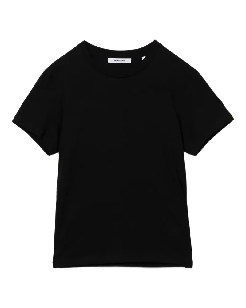 Helmut Lang T-Shirt mit rundem Ausschnitt - Schwarz Schwarz
