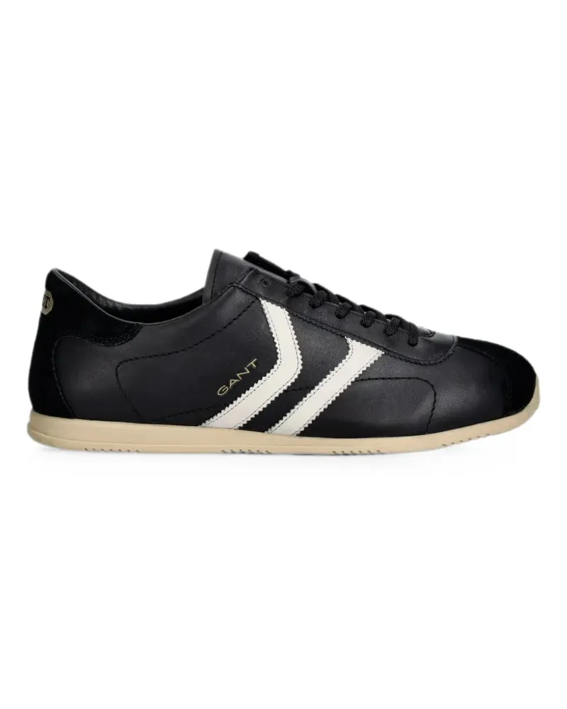 Gant Spearclub logo-print panelled sneakers - Schwarz Schwarz