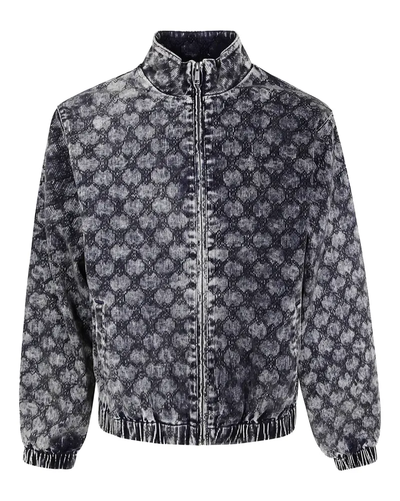 Daily Paper geometric-pattern jacket - Blau Blau