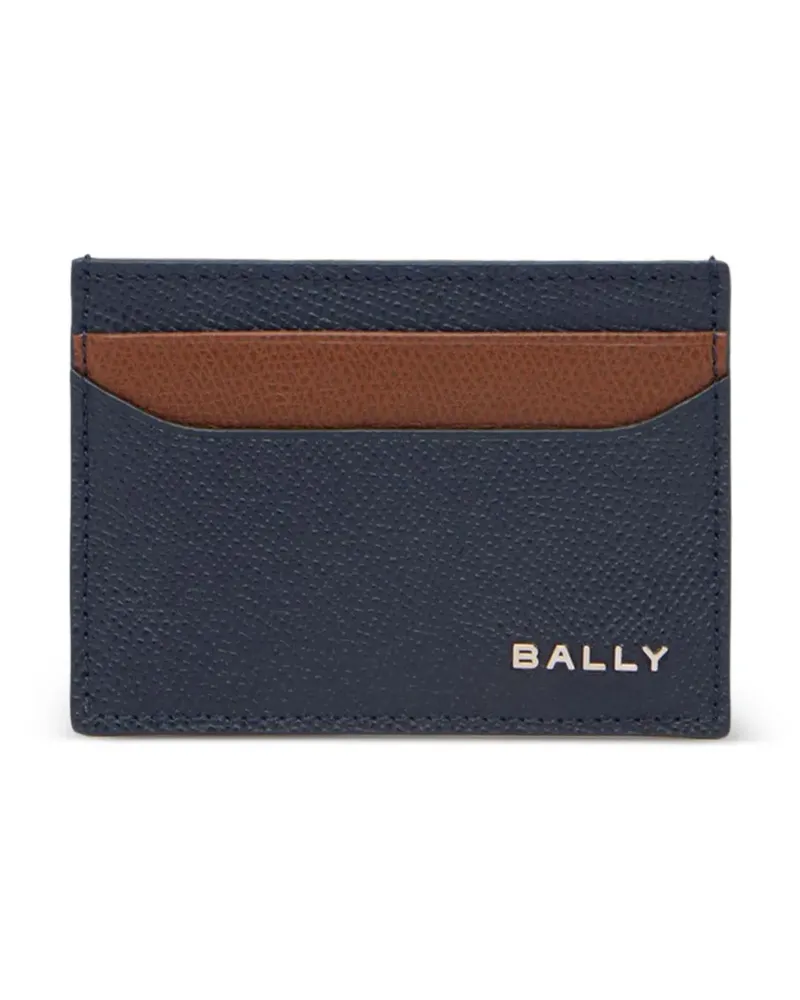 Bally logo-plaque Essential card holder - Blau Blau