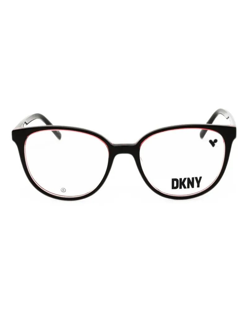 DKNY round-frame glasses - Schwarz Schwarz