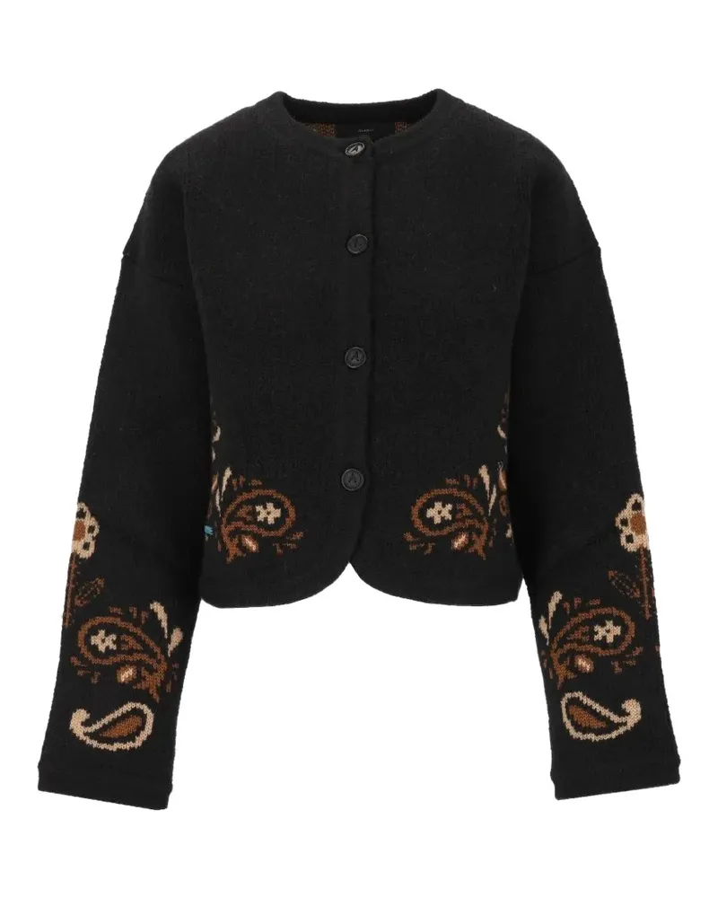 Alanui Island Roots Foulard Jacke - Schwarz Schwarz