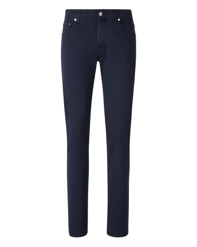 Jacob Cohën Jeans mit Gürtelschlaufen - Blau Blau