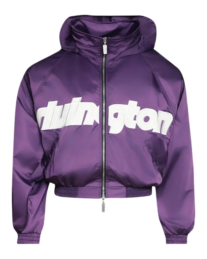 RRR123 Flagship Abbots Bomberjacke - Violett Violett