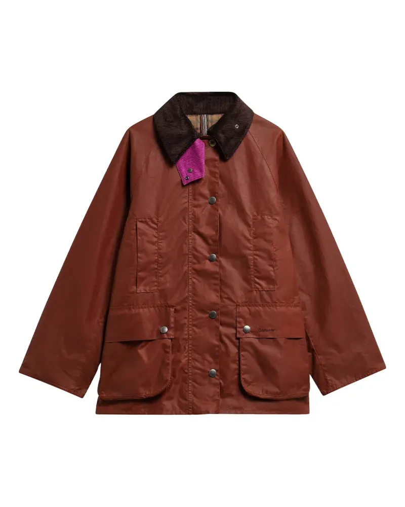 Barbour Beaufort waxed jacket - Braun Braun