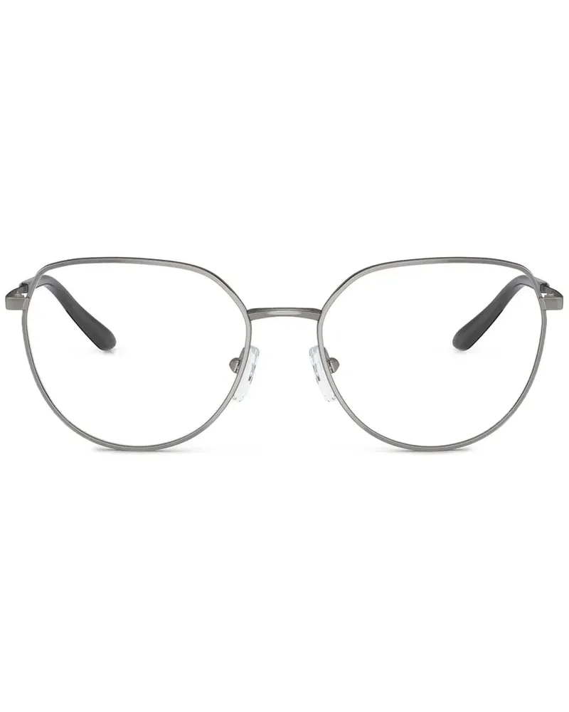 Armani Exchange Brille mit rundem Gestell - Grau Grau