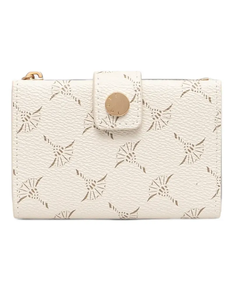 JOOP! Cortina C-Four logo-print bi-fold coin purse - Weiß Weiß