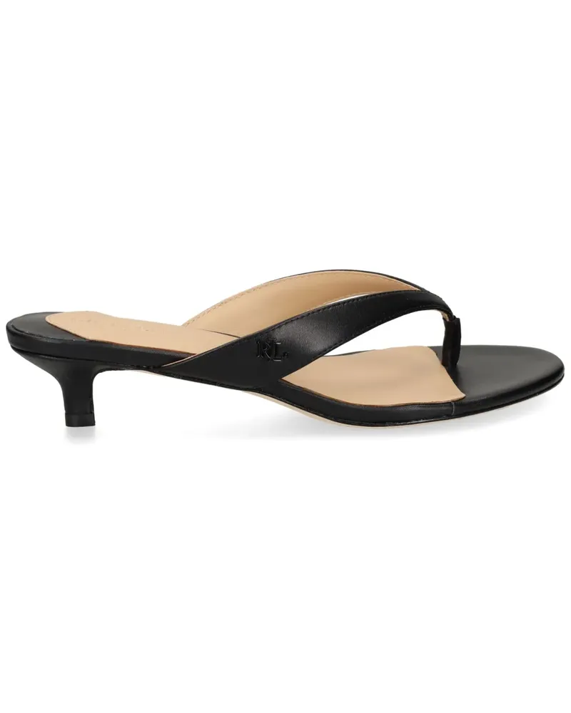Ralph Lauren Sandalen im Zehensteg-Style 35mm - Schwarz Schwarz
