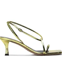 Proenza Schouler Metallische Sandalen 60mm Gold