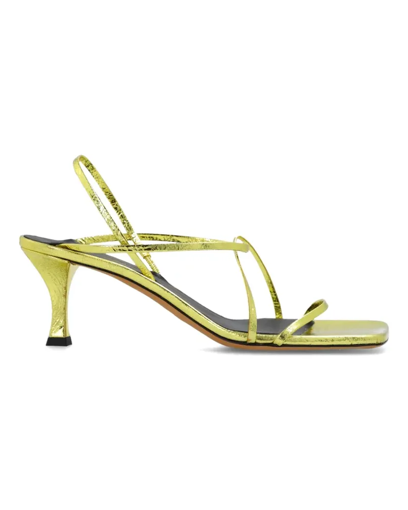 Proenza Schouler Metallische Sandalen 60mm - Gold Gold