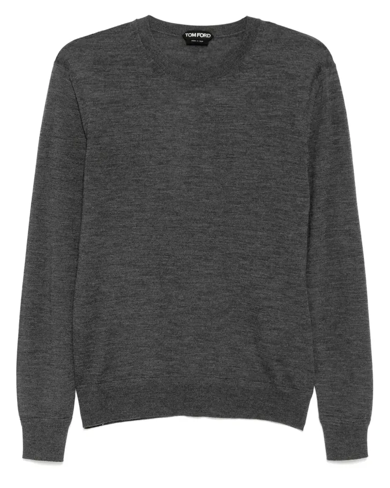 Tom Ford Klassischer Pullover - Grau Grau