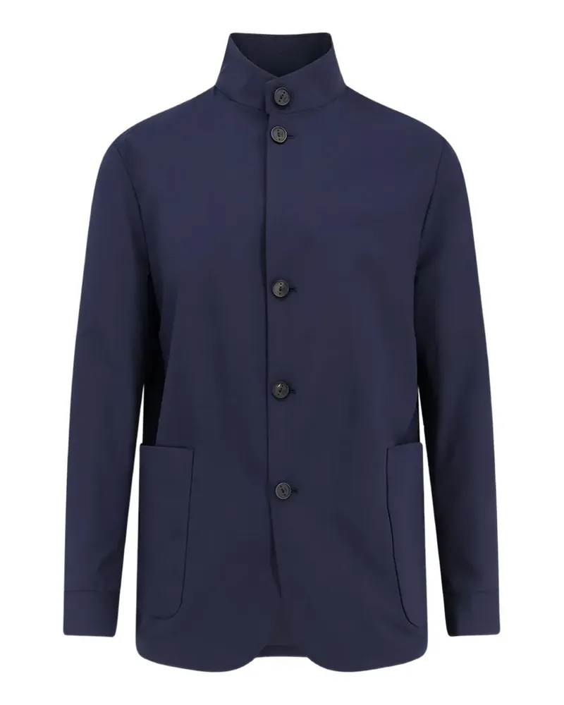 Hevò Jacke mit Stehkragen - Blau Blau
