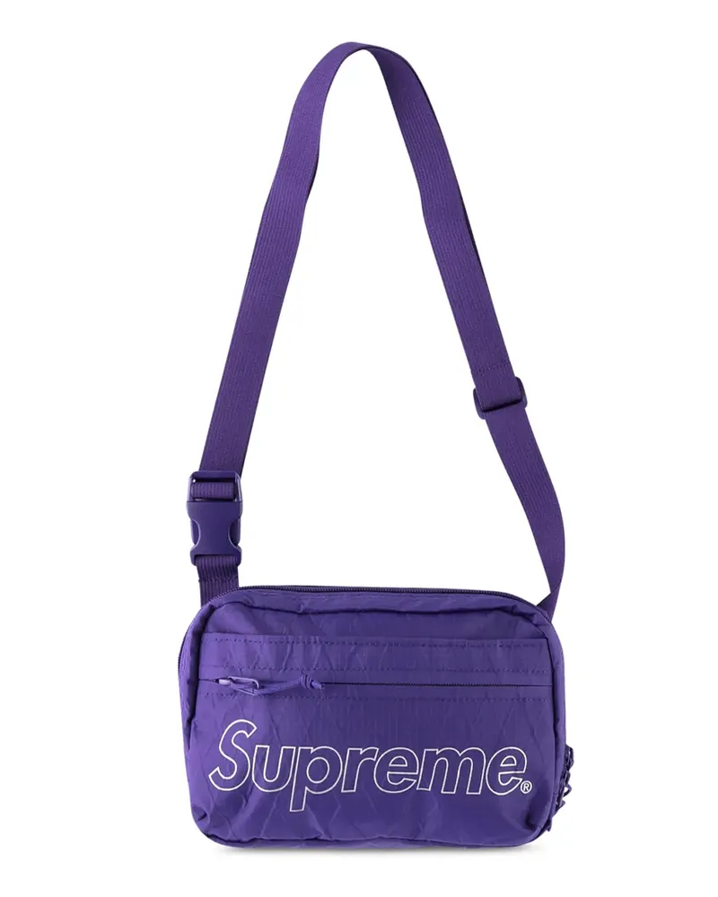 Supreme Being Schultertasche mit Logo - Violett Violett