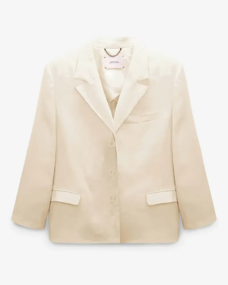 Dorothee Schumacher single-breasted blazer - Nude Nude