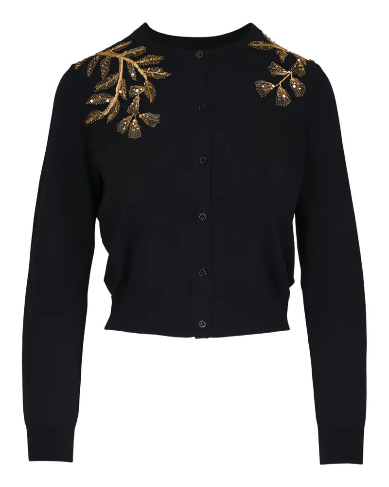 Carolina Herrera New York Verzierter Cardigan - Schwarz Schwarz