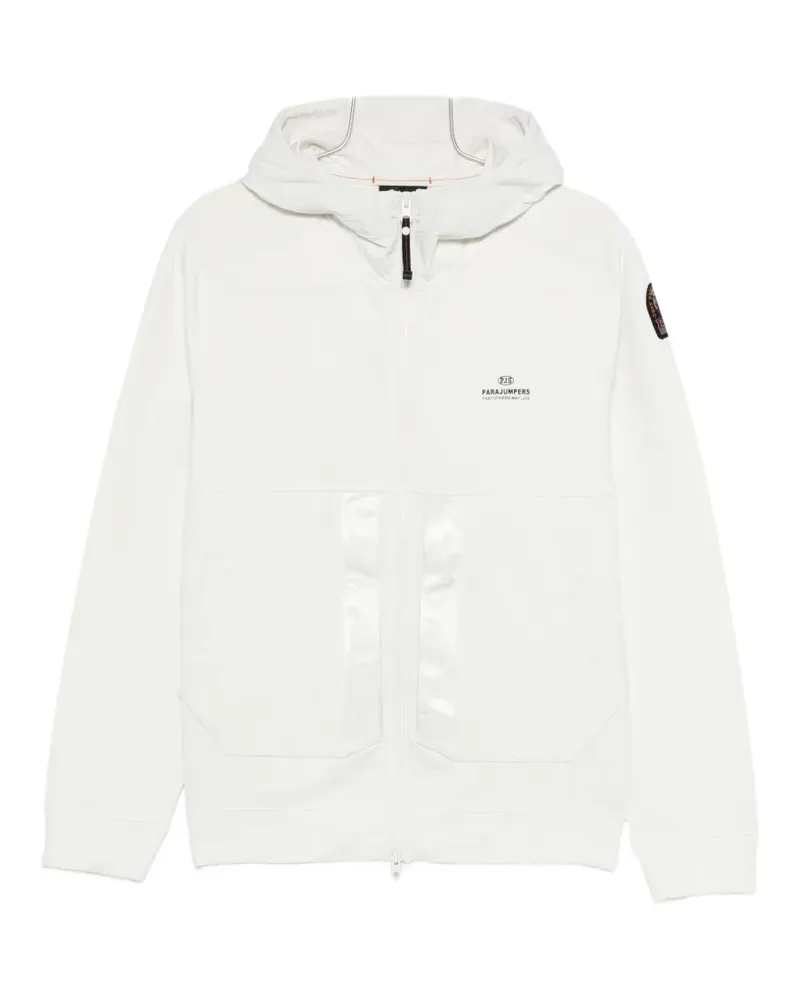 Parajumpers hooded zip jacket - Weiß Weiß