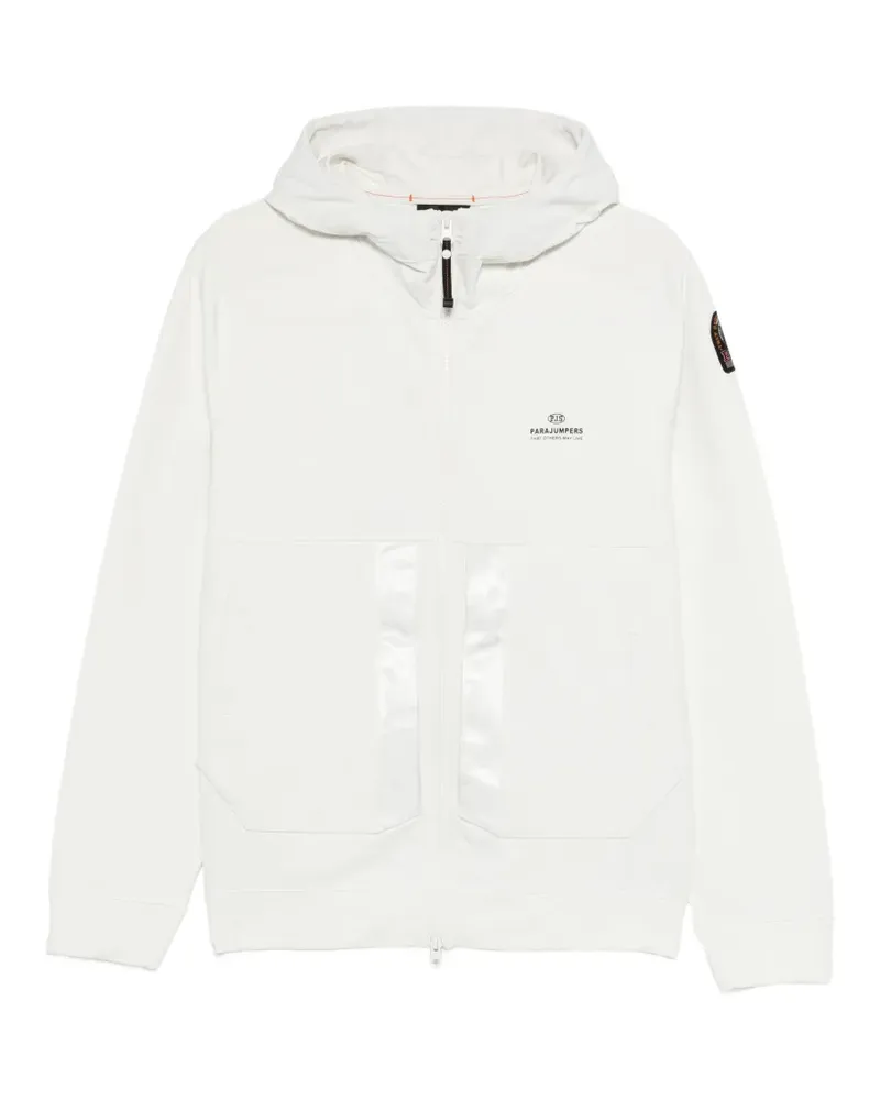 Parajumpers Kapuzenjacke mit Reißverschluss - Weiß Weiß