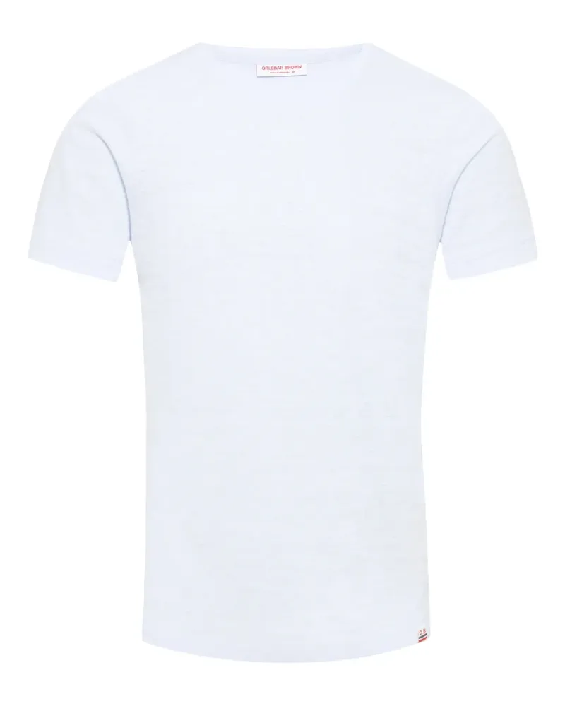 Orlebar Brown OB-T T-Shirt aus Leinen - Blau Blau