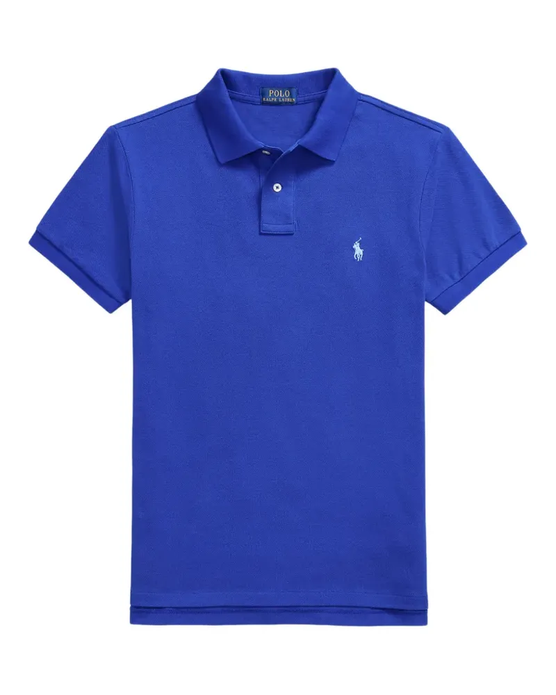 Ralph Lauren Poloshirt mit Logo-Stickerei - Blau Blau