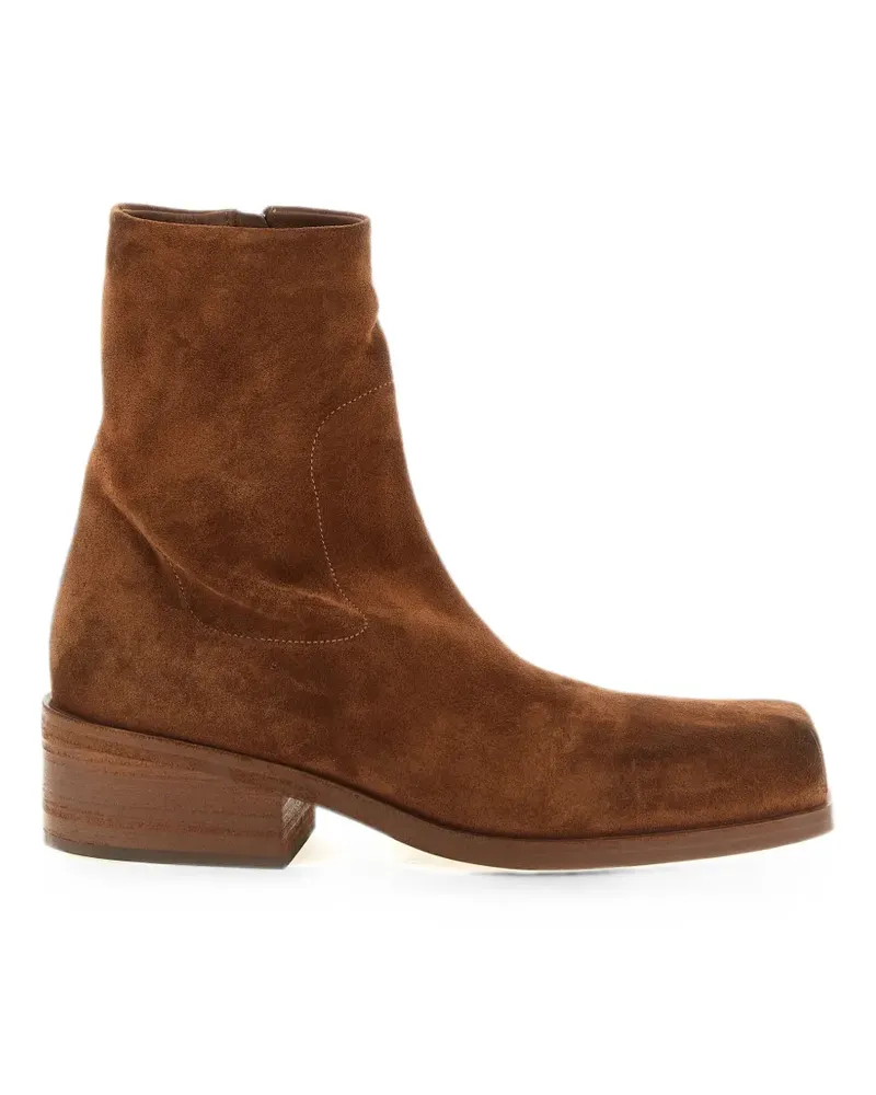 Marsèll Cassello suede ankle boots - Braun Braun