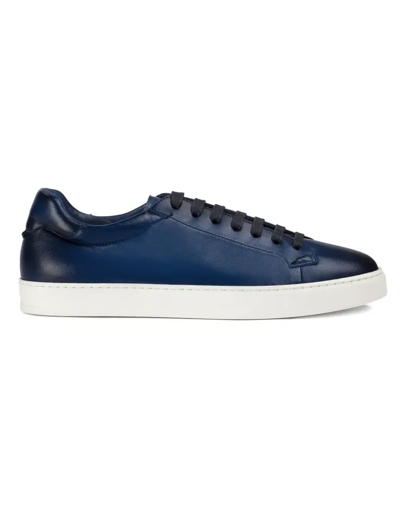 Doucal´s Sneakers aus Leder - Blau Blau