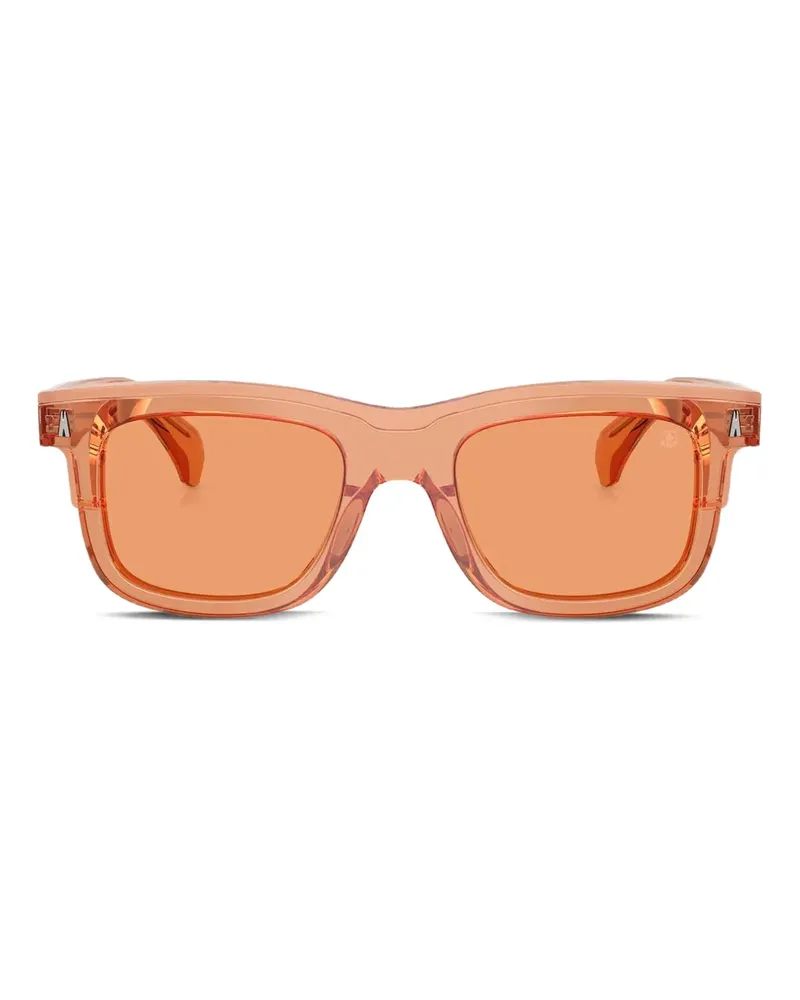 Moncler Claro Sonnenbrille mit eckigem Gestell - Orange Orange