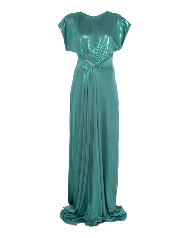 NISSA Drapiertes  Abendkleid - Grün Grün