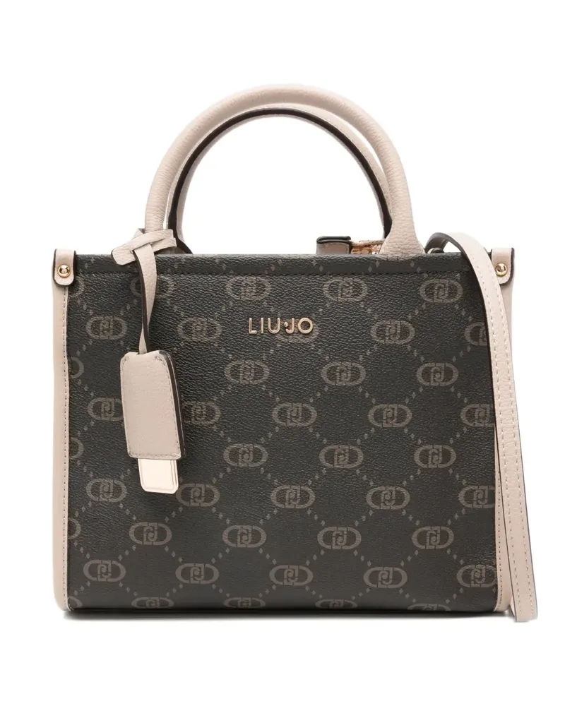 Liu Jo Shopper mit Monogramm - Braun Braun