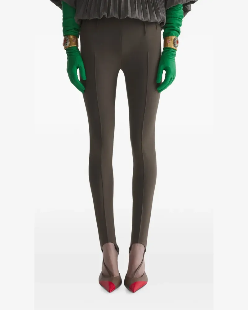 Thierry Mugler Klassische Leggings - Nude Nude