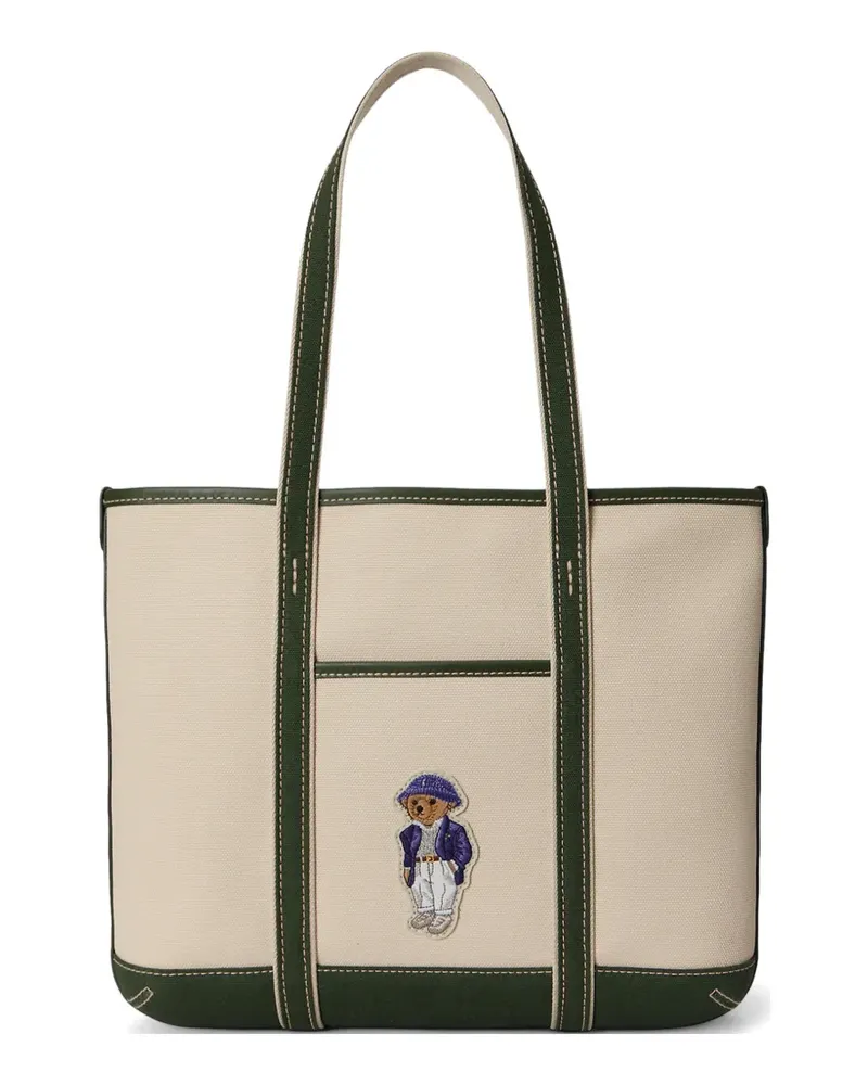 Ralph Lauren Tote Bag mit Stickerei - Nude Nude