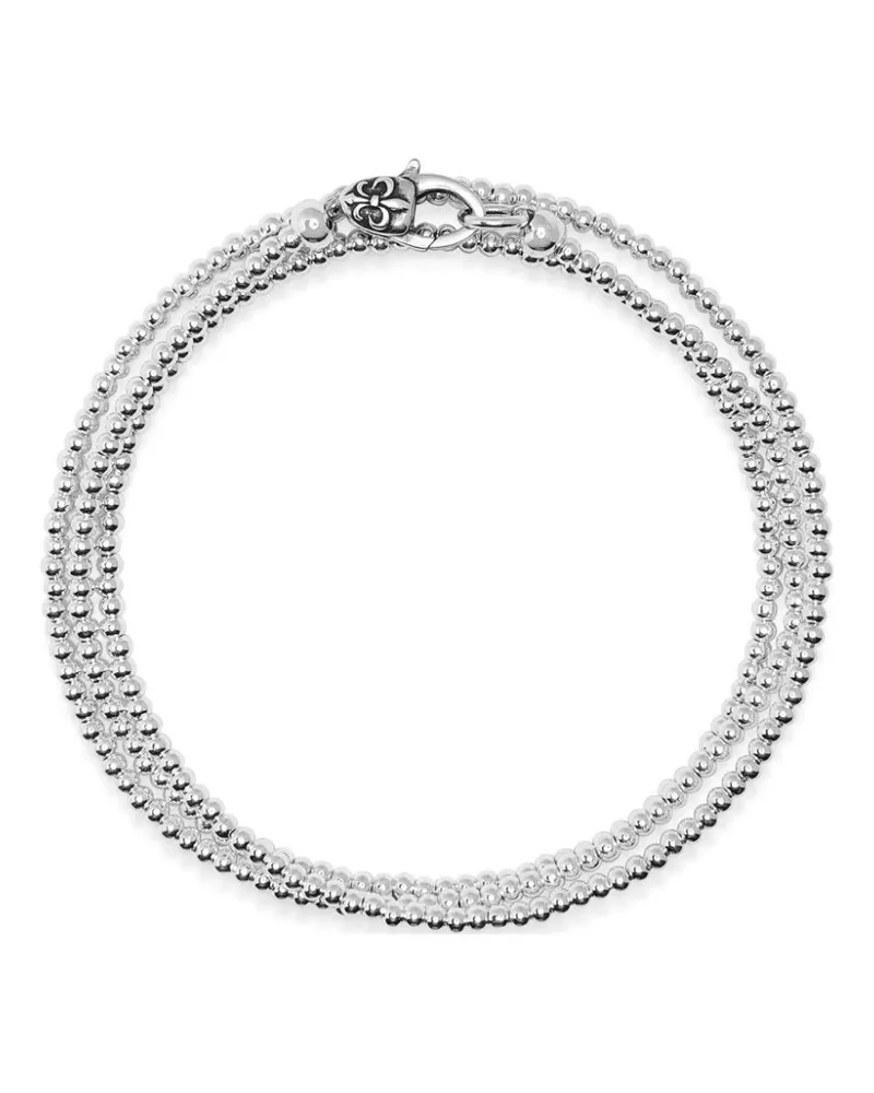Nialaya Klassisches Kugelkettenarmband - Silber Silber