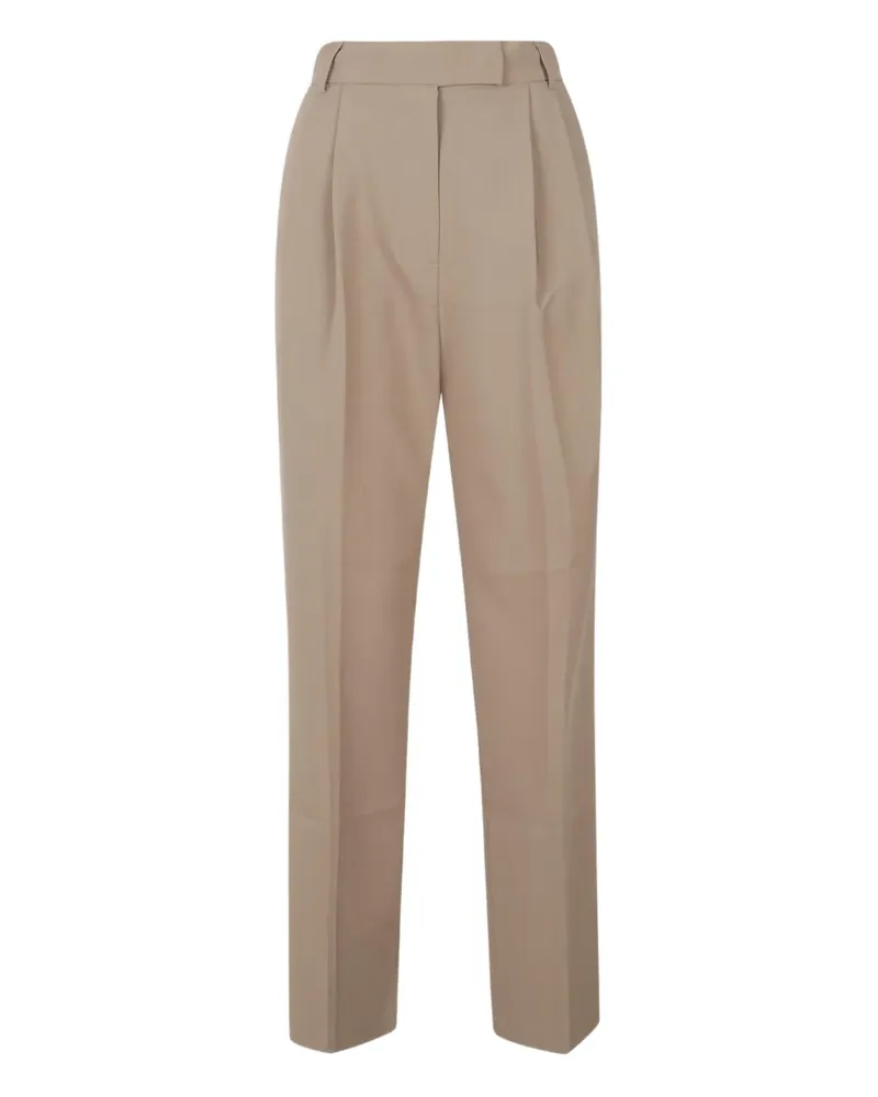 FRANKIE Shop pleated suit trousers - Nude Nude
