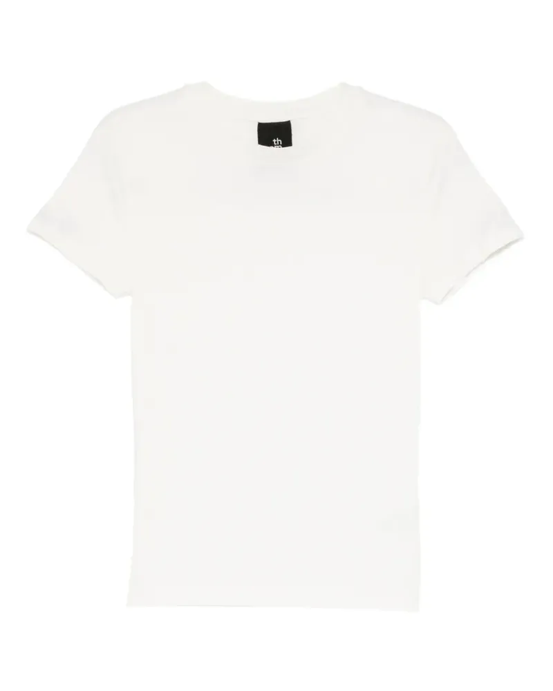 THOM KROM T-Shirt mit Rundhalsausschnitt - Weiß Weiß