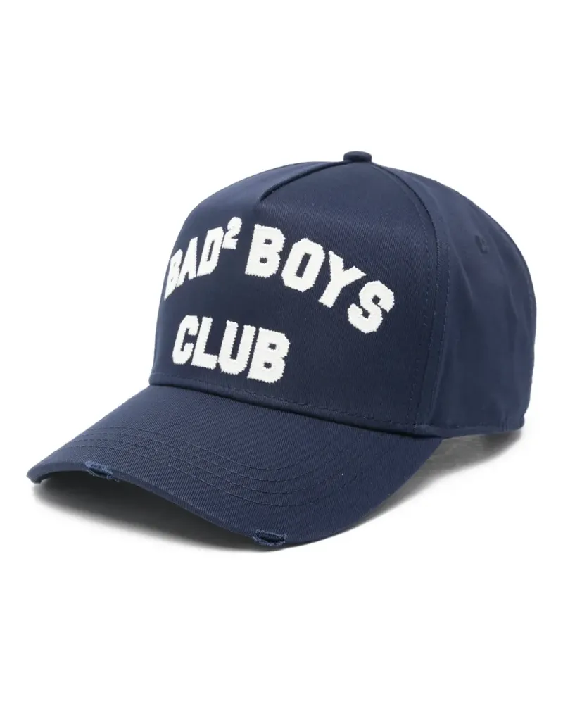 Dsquared2 D2 College baseball cap - Blau Blau