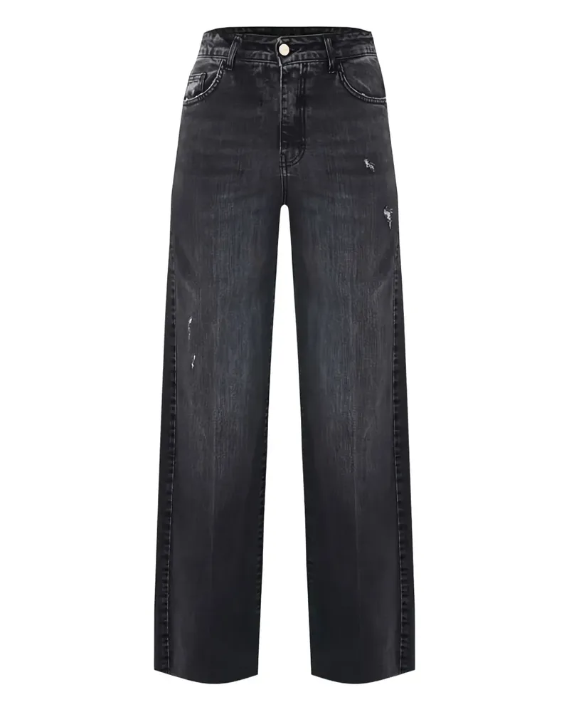 Kocca Jeraldina distressed jeans - Schwarz Schwarz