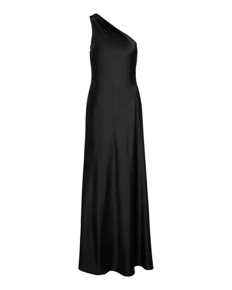 Ralph Lauren Asymmetrisches Maxikleid - Schwarz Schwarz