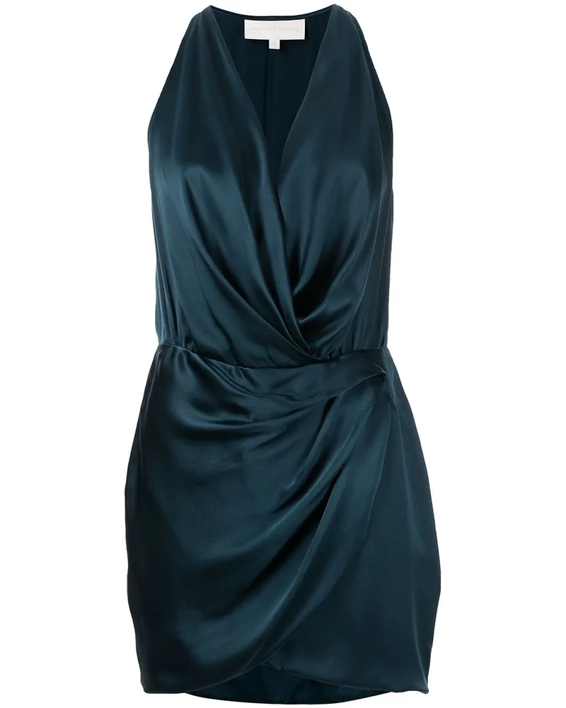 mason by michelle mason Neckholder-Abendkleid Blau