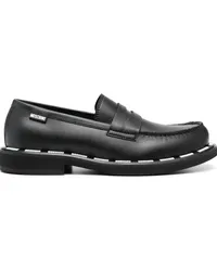 Moschino Loafer mit Ziernaht Schwarz